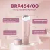 Front view of Philips BRR454/00 5000 Series Facial Hair Remover with cap removed showing labeled features.