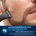 Detail view of Philips MG1100/16 1000 Series Trimmer shaver creating clean beard lines and contours.