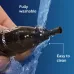 Close-up of Philips NT3650/16 3000 Series Nose Trimmer rinsed under running water showing waterproof feature.