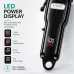 VGR V-251 Professional Hair Trimmer led power display