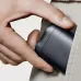 Xiaomi Mijia S200 electric shaver shown in use, offering a comfortable grip for convenient facial shaving.