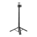 EMEET TD303 compact tripod folded into handheld mode, featuring textured grip and ball head for flexible positioning