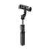 Angled view of the Havit ST7033 Bluetooth Selfie Stick Tripod highlighting its extendable pole and clamp design.