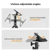K&F Concept KF18.0014 Heavy Duty Metal Clip Holder for Lights, Reflectors & Background