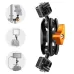 K&F Concept KF31.082 MS-14 Double Ballhead Magic Arm