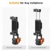 K&F Concept KF31.094 MS-18 Mobile Holder with adjustable clamp design for various smartphone sizes.