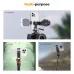 K&F Concept KF31.094 MS-18 Mobile Holder mounted on different supports for versatile shooting setups.