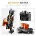 K&F Concept KF31.098 MS-27 Universal Ballhead Magic Arm with Cold Shoe