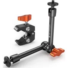 K&F Concept KF31.131 MS-32 Multi-Functional 9.8-inch Magic Arm with Super Clamp Kit
