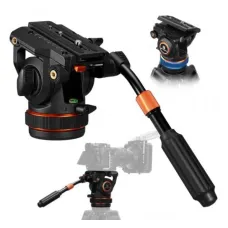 K&F Concept KF31.125 BV50 Fluid Video Head for Tripod