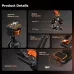 K&F Concept KF31.201 MS-63 Large Magic Arm Kit supporting monitors, lights, and cameras in various setups.