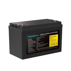 Marsriva MR-LBP12-100-LAR 12.8V 100Ah LiFePO4 UPS Battery