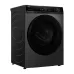 Full front view of Haier 10 KG Front Load Washing Machine with large circular door and modern digital controls.