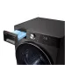 LG TD‑H10VBD 10 kg Dryer with detergent drawer open, revealing blue compartment and control panel.