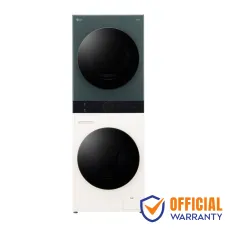 LG 14 kg Front Load WashTower With 10 Kg Dryer (WT1410NHEG)