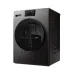 Front view of Sharp KD-HT9JP-G 9KG Dryer with sleek metallic finish, large glass door, and digital control panel.