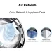 Interior drum of TCL P1109FLG Washing Machine with Air Refresh feature for odor removal and hygienic care.