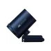 Side view of EMEET SmartCam S600 4K webcam with cylindrical body, premium finish, and foldable monitor clip