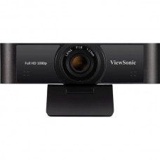 ViewSonic VB-CAM-001 1080p Ultra-Wide USB Webcam for Video Conferencing with Built-In Microphones