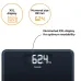 Beurer GS 410 Digital Body Weight Scale, close-up view showing illuminated weight display and key scale specifications