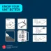 Illustrated guide explaining how to use the Omron HN‑289 Digital Weight Scale with auto on/off and unit options.