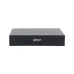 Front view of Dahua XVR1B08H-I-T 8 Channel XVR showing sleek black design with logo for surveillance recording.