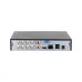 Rear panel view of Dahua XVR1B08H-I-T 8 Channel XVR with multiple video, audio, HDMI, VGA, USB, and Ethernet ports.