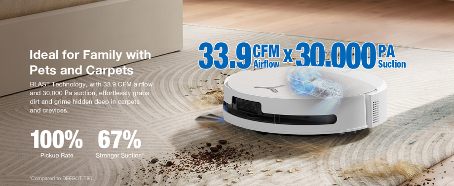 Ecovacs DEEBOT T90 PRO OMNI Robot Vacuum Cleaner