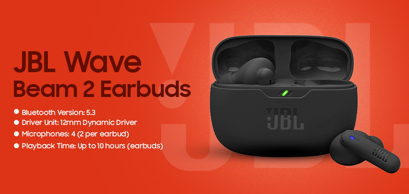 JBL Wave Beam 2 Earbuds