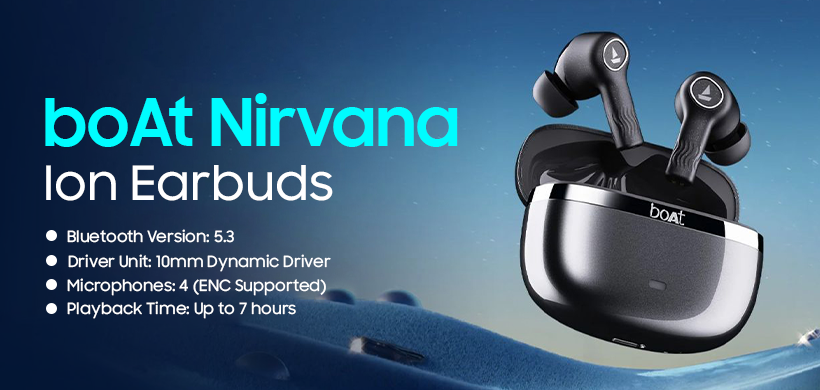 boAt Nirvana Ion Earbuds