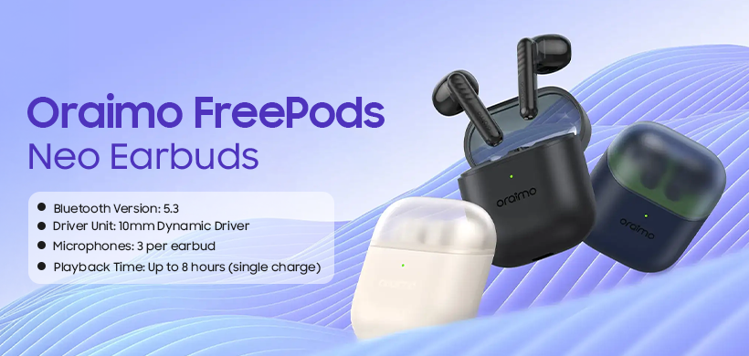 Oraimo FreePods Neo Earbuds