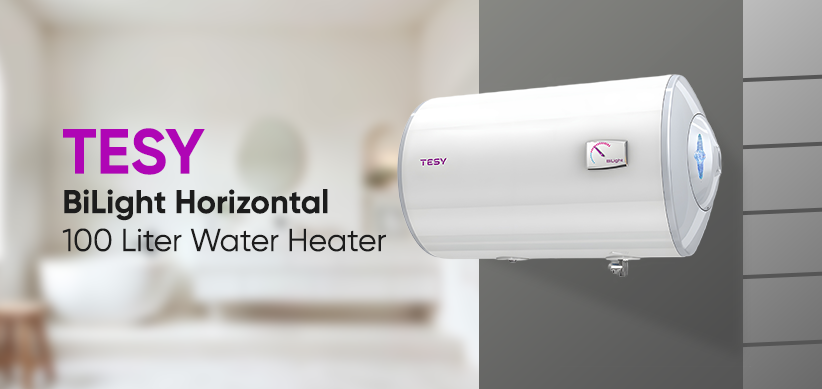 TESY BiLight 100 Liter Horizontal Water Heater
