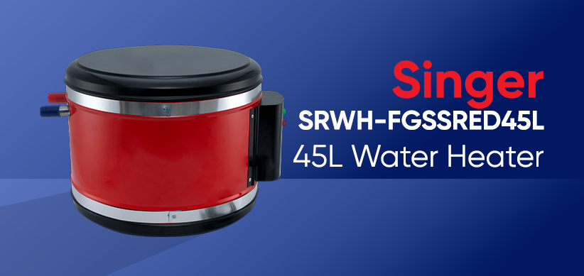 Singer SRWH-FGSSRED45L 45L Water Heater