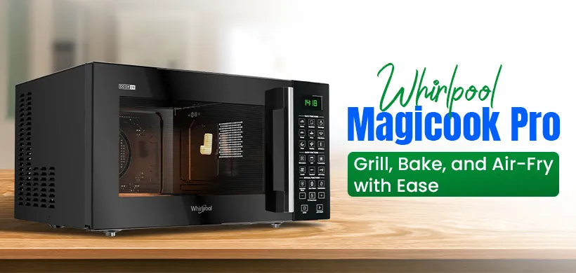 Whirlpool Magicook Pro | Grill, Bake, and Air-Fry with Ease