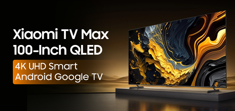 Xiaomi TV Max 100-Inch QLED 4K UHD Smart Android Google TV