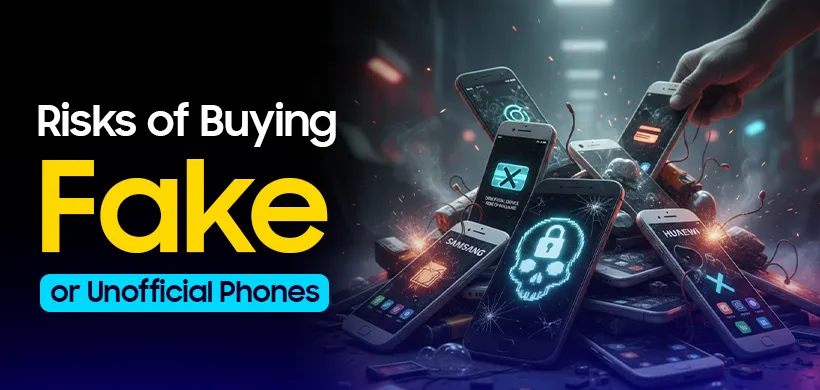 Risks of Buying Fake or Unofficial Phones