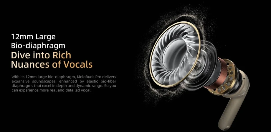 QCY Melobuds Pro Earbuds