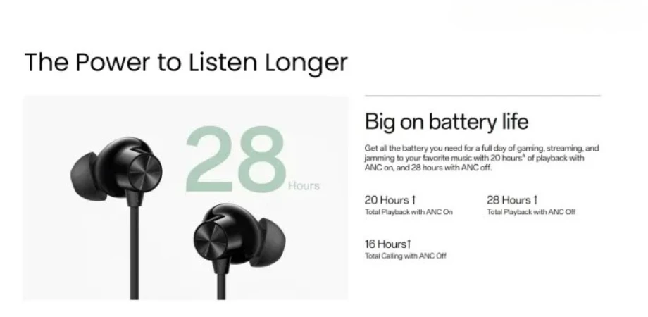 OnePlus Bullets Z2 ANC Neckband