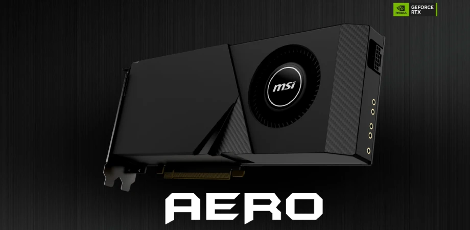 MSI GeForce RTX 4070 Ti SUPER 16G AERO Graphics Card