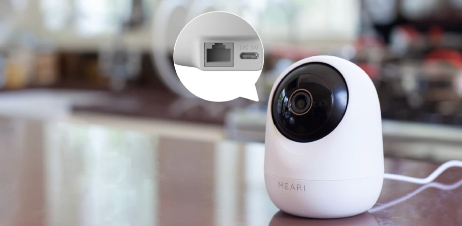 Meari S1 Plus 3MP Indoor Pan/Tilt Portable WiFi Camera
