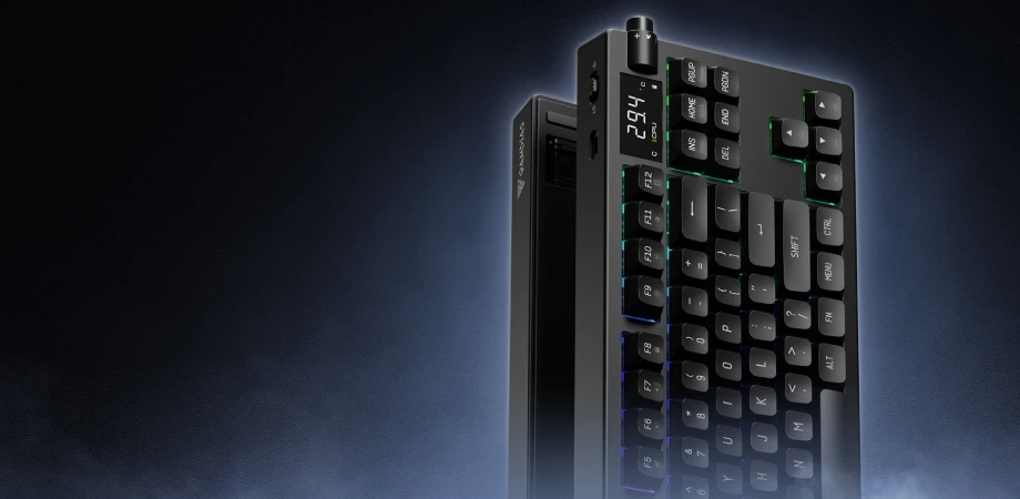 Gamdias HERMES M7 HYBRID RGB Red Switch Gaming Mechanical Keyboard