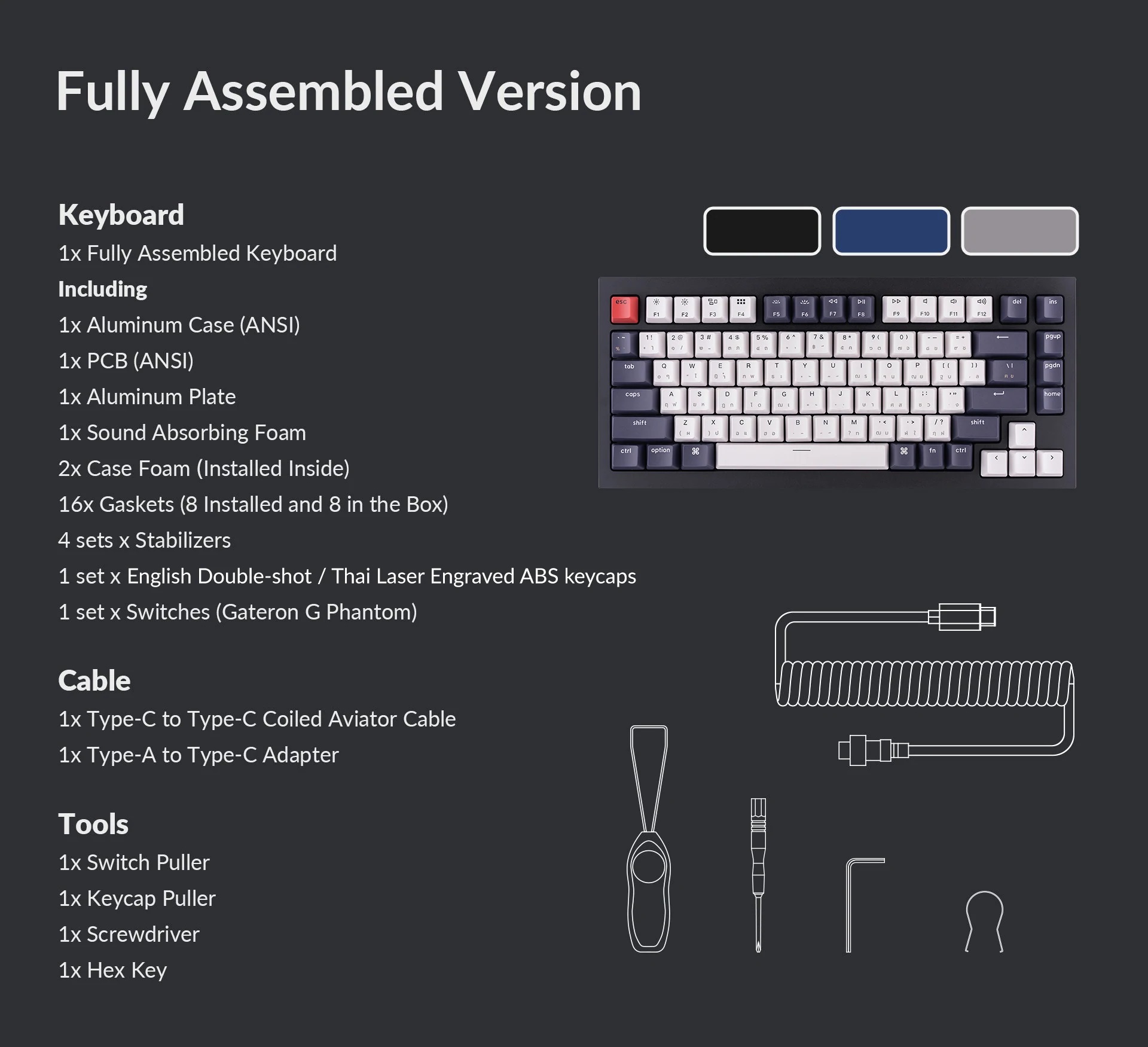 Keychron Q1 QMK Mechanical Keyboard