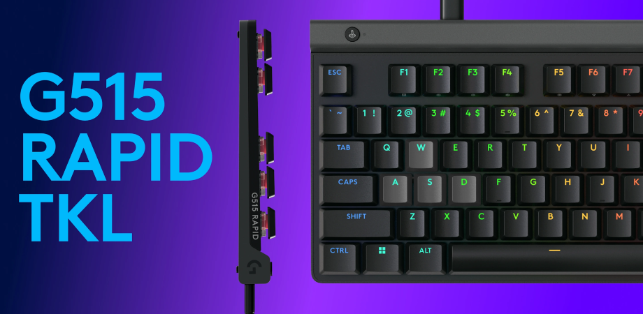 Logitech G515 RAPID TKL Low Profile Keyboard