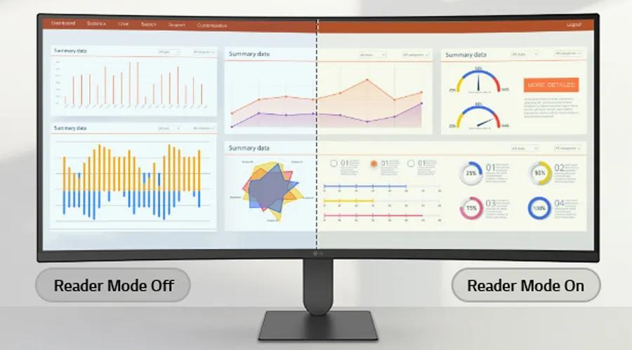 LG 34U640B-B 34 inch UltraWide Curved Monitor