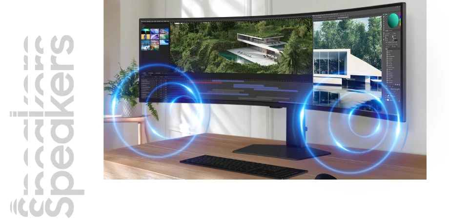 Samsung ViewFinity S9 S95UC Dual QHD Curved Gaming Monitor