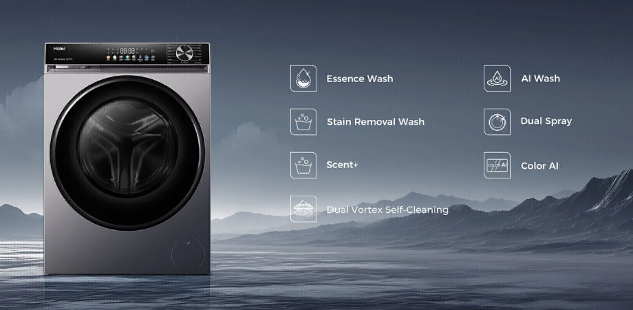 Haier 12 KG Front Load Washing Machine