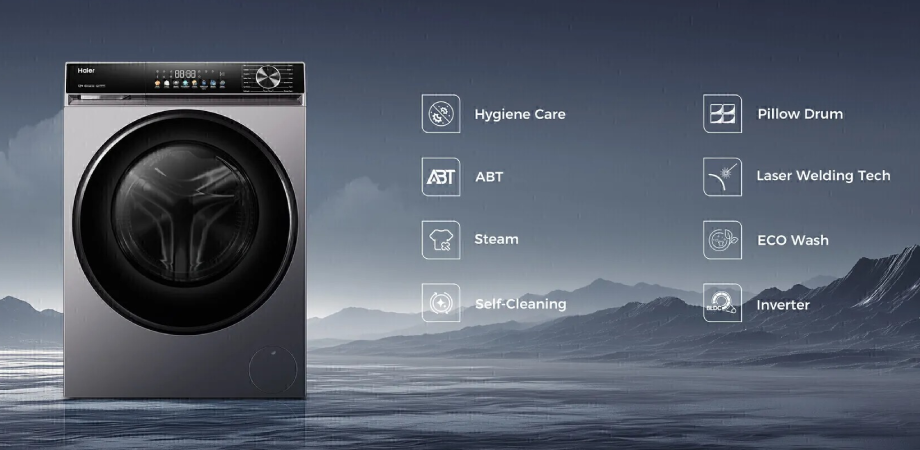 Haier 12 KG Front Load Washing Machine