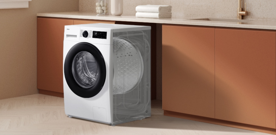 Samsung 9 KG Front Loading Washing Machine (WW90DG5G34ABLE)